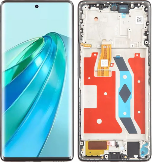 Huawei Honor X9A Uyumlu Çıtalı A Kalite Lcd Ekran Dokunmatik Beyaz