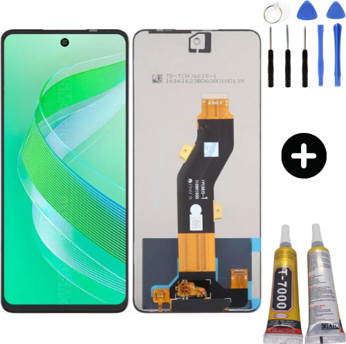 İnfinix Smart 8 HD Uyumlu A Kalite Lcd Ekran Dokunmatik + Montaj Seti