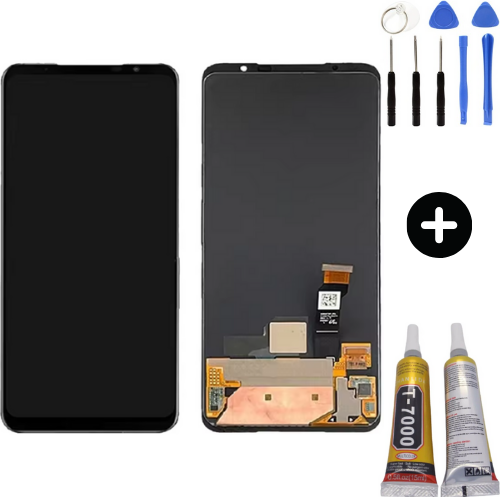 Asus Rog Phone 7 Ultimate AI2205 Uyumlu HK Lcd Ekran Dokunmatik + Montaj Seti