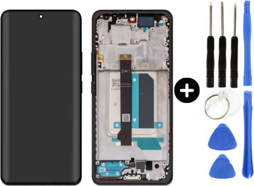 Redmi Note 14 Pro Plus 5G Uyumlu Çıtalı HK Lcd Ekran Dokunmatik 24115RA8EG + Tamir Seti