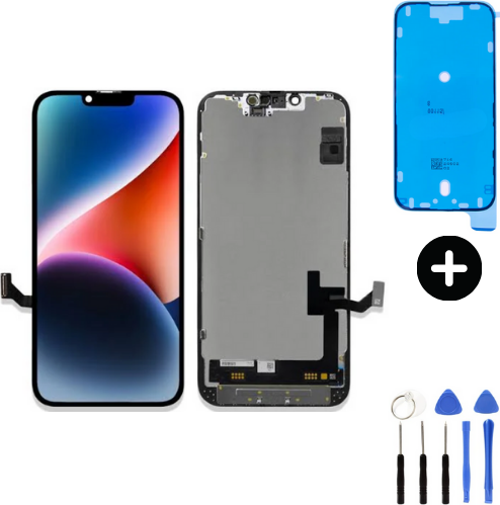 iPhone 16 Uyumlu Servis Lcd Dokunmatik Ekran + Montaj Seti