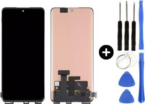 Realme GT 6 RMX3851 Uyumlu OLED Lcd Ekran Dokunmatik + Tamir Seti