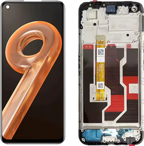 Oppo A96 CPH2333 Uyumlu Çıtalı Servis Lcd Ekran Dokunmatik