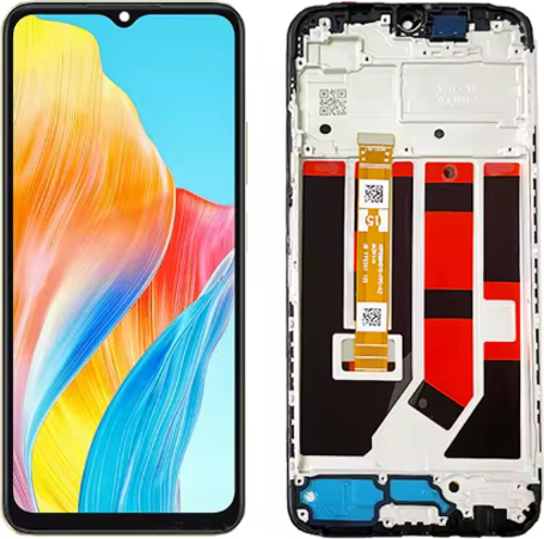 Oppo A38 CPH2579 Uyumlu Çıtalı OLED Lcd Ekran Dokunmatik