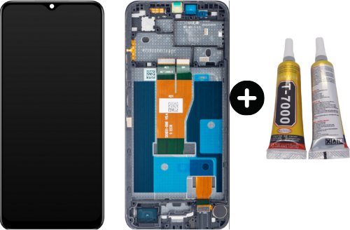 Realme C33 Uyumlu Çıtalı Lcd Ekran Dokunmatik + B7000