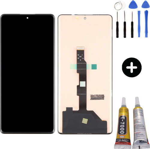 Redmi Note 14 Pro 4G Uyumlu Servis Lcd Ekran Dokunmatik 24116RACCG + Montaj Seti