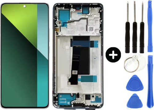 Xiaomi Pocophone Poco X6 Uyumlu Çıtalı Lcd Ekran Dokunmatik 23122PCD1I + Tamir Seti