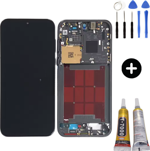 Huawei Pura 70 Uyumlu Çıtalı Servis Lcd Ekran Dokunmatik + Montaj Seti