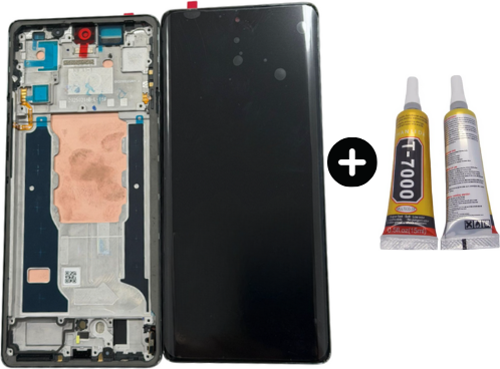 Tecno Camon 40 CM5 Uyumlu Çıtalı A Kalite Lcd Ekran Dokunmatik + B7000