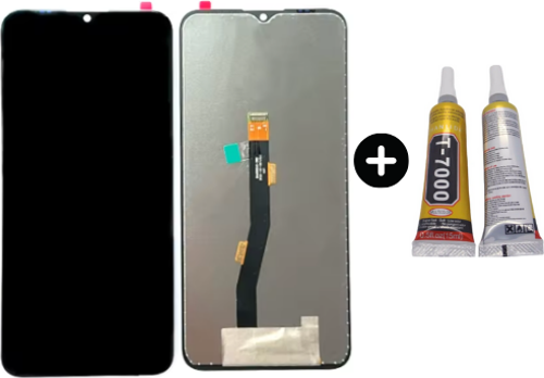 Ulefone Note 9P Uyumlu OLED Lcd Ekran Dokunmatik + B7000
