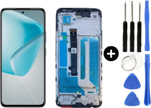 İnfinix Hot 50 Pro X6881 Uyumlu Çıtalı OLED Lcd Ekran Dokunmatik + Tamir Seti