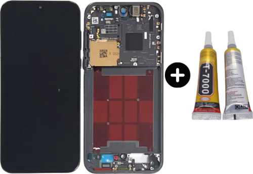 Huawei Pura 70 Uyumlu Çıtalı HK Lcd Ekran Dokunmatik + B7000