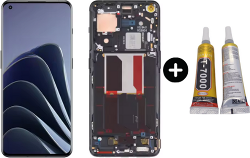 Oneplus 10 Pro NE2210 Uyumlu Çıtalı A Kalite Lcd Ekran Dokunmatik + B7000