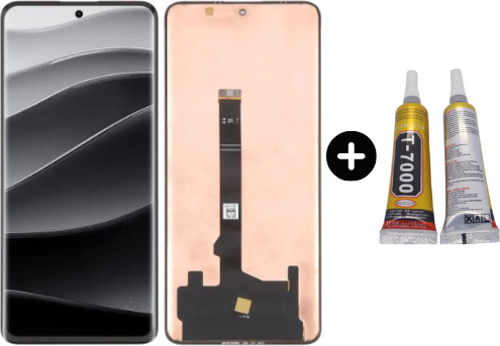 Redmi Note 14 Pro Plus 5G Uyumlu Lcd Ekran Dokunmatik 24115RA8EG + B7000