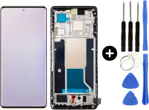 İnfinix Zero 30 4G X6731B Uyumlu Çıtalı Lcd Ekran Dokunmatik + Tamir Seti