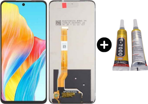 Oppo A98 5G Uyumlu OLED Lcd Ekran Dokunmatik + B7000