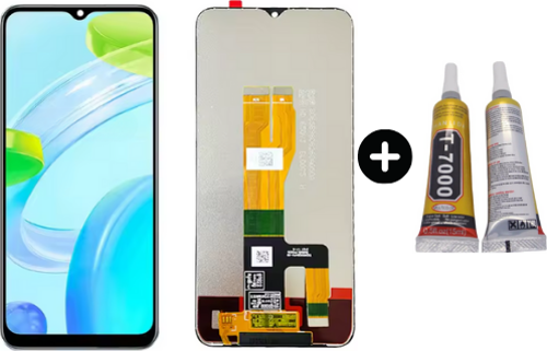 Realme C30S RMX3690 Uyumlu Lcd Ekran Dokunmatik + B7000