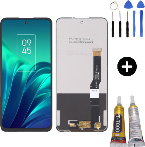 TCL 20 Lite Uyumlu A Kalite Lcd Ekran Dokunmatik + Montaj Seti