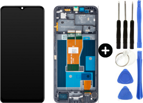 Realme C33 Uyumlu Çıtalı OLED Lcd Ekran Dokunmatik + Tamir Seti