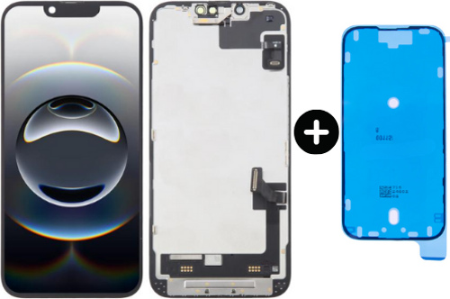 iPhone 16e Uyumlu OLED Lcd Dokunmatik Ekran + Sıvı Ve Toz Bandı