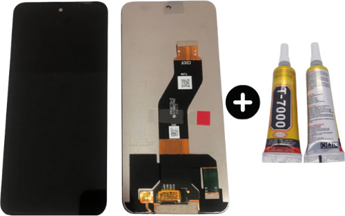 Tecno Spark 40C Uyumlu OLED Lcd Ekran Dokunmatik KM4N + B7000