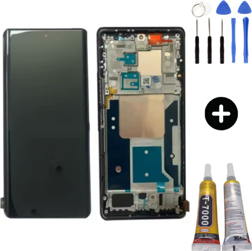 İnfinix Zero 40 5G Uyumlu Çıtalı A Kalite Lcd Ekran Dokunmatik + Montaj Seti