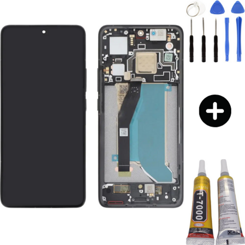 Xiaomi Mi 14T Pro Uyumlu Çıtalı Servis Lcd Ekran Dokunmatik 2407FPN8EG + Montaj Seti