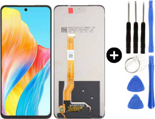 Oppo A58 4G Uyumlu Servis Lcd Ekran Dokunmatik + Tamir Seti