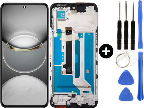 Tecno Spark 30 Pro KL7 Uyumlu Çıtalı HK Lcd Ekran Dokunmatik + Tamir Seti