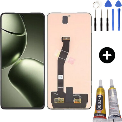 Xiaomi Mi 14T Uyumlu HK Lcd Ekran Dokunmatik 2406APNFAG + Montaj Seti