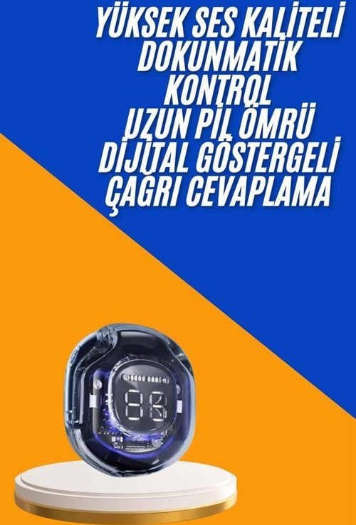 Kulak İçi Bluetooth Kulaklık ANC ENC Özellikli Şarj Göstergeli Kablosuz Kulaklık
