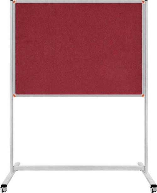 120x180 Kumaş Kaplı Tekerlekli Pano