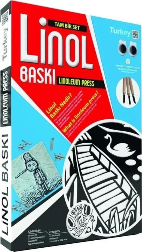 BFS 5004 Linol Baskı Seti -Kumtoys