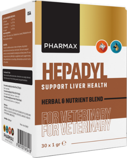 Hepadyl Kedi ve Köpek Karaciğer Destekleyici Besin Takviyesi 1x30 Gr