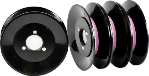 1009 Seramik/Plastik V Kanallı Tel Kılavuz Tekerleği 1 Adet