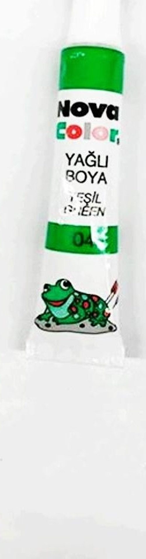 Yağlı Boya 9 Ml Yeşil Tüpte - 4 adet
