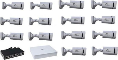 14 LÜ 5 MP WARMLED SESLİ İP KAMERA SETİ