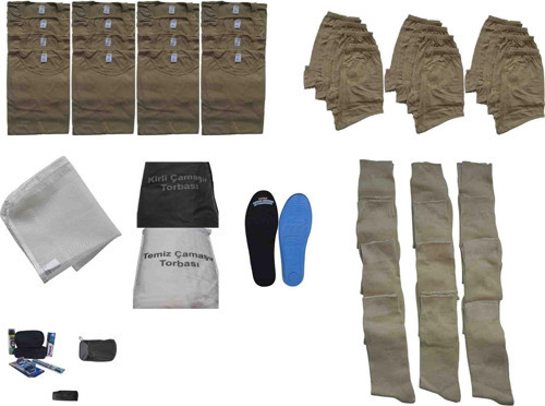 41 Parça Acemi , Bedelli Askeri Temel Set