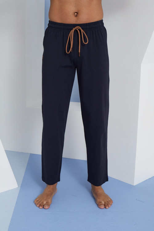 120 Büyük Beden Erkek Likralı Pamuklu Penye Eşofman/Pantolon/Pijama Altı