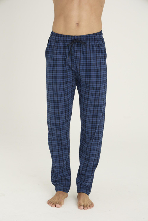 194 Erkek Ekose Tek Pijama Pantolon
