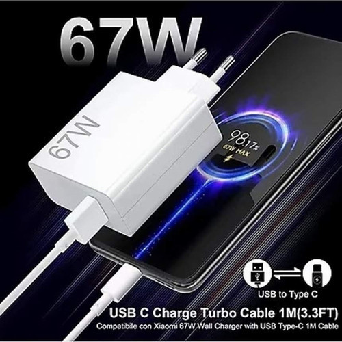 Xiaomi Redmi Note 11 11pro 12 12 Pro 13 13pro Uyumlu 4g Turbo Hızlı Şarj Cihaz (2 Yıl İthalatçı Garantili)