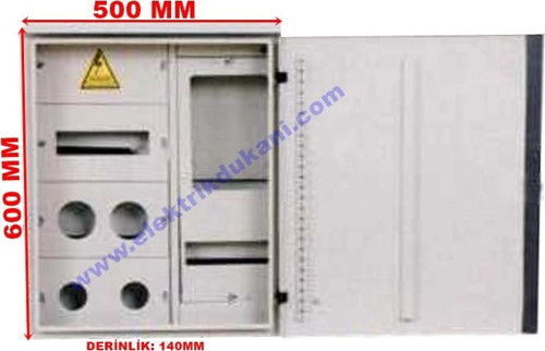 MERT 1504 S.Ü TRİFAZE 2 TR. 2 MN. PRİZLİ ŞANTİYE PANOSU