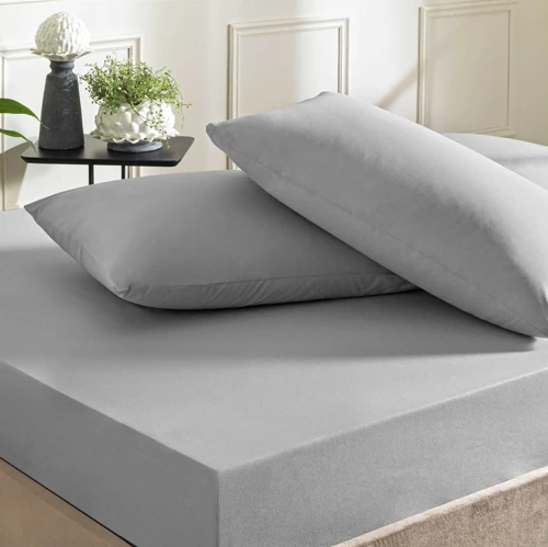 Ranforce Lastikli Queen Size Çarşaf Set Antrasit
