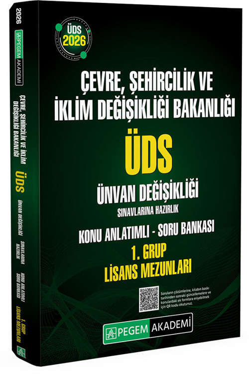2026 ÜDS Çevre Şehircilik ve İklim Değişikliği Bakanlığı ÜDS Ünvan Değişikliği Sınavlarına Hazırlık