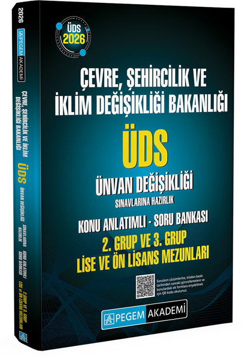 2026 ÜDS Çevre Şehircilik ve İklim Değişikliği Bakanlığı ÜDS Ünvan Değişikliği Sınavlarına Hazırlık