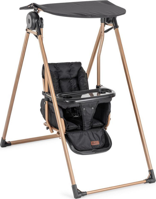 RV128 Candy Mama Tepsili Bebek & Çocuk Salıncak Gold Siyah