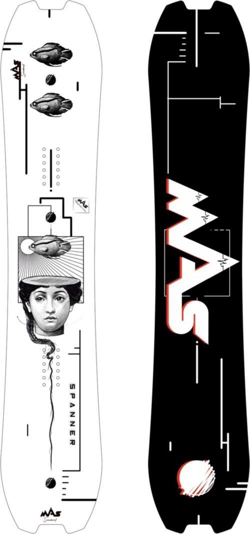 Snowboard Karbon Yapı Spanner 153 Beden