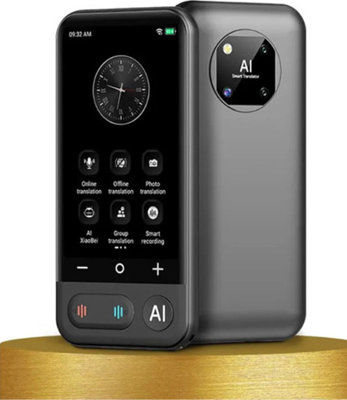 Kameralı 140 Dilde Wifi Özellikli Translator Elektronik Çeviri Cihazı Türkçe Menü