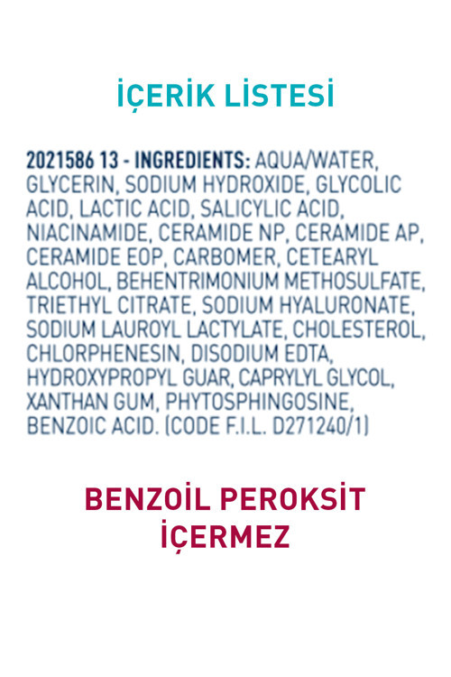 Salisilik Asit & Glikolik Asit İçerikli Yağlı ve Akneye Eğilim Gösteren Ciltlere Özel Yüz Kremi 40ML