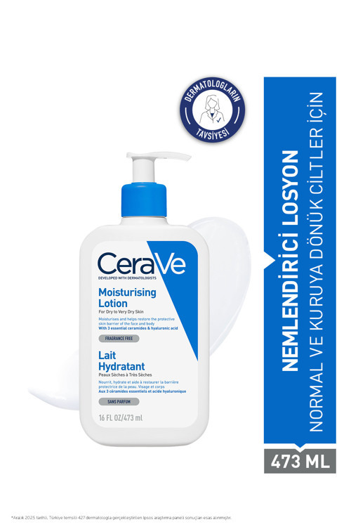 Hyalüronik Asit & Seramid İçerikli Nemlendirici Vücut Losyonu 473 ml